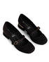 Zapatilla Negra Punta Redonda 2511